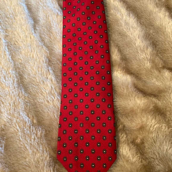 Vintage 100% Silk Tie - Picture 2 of 3